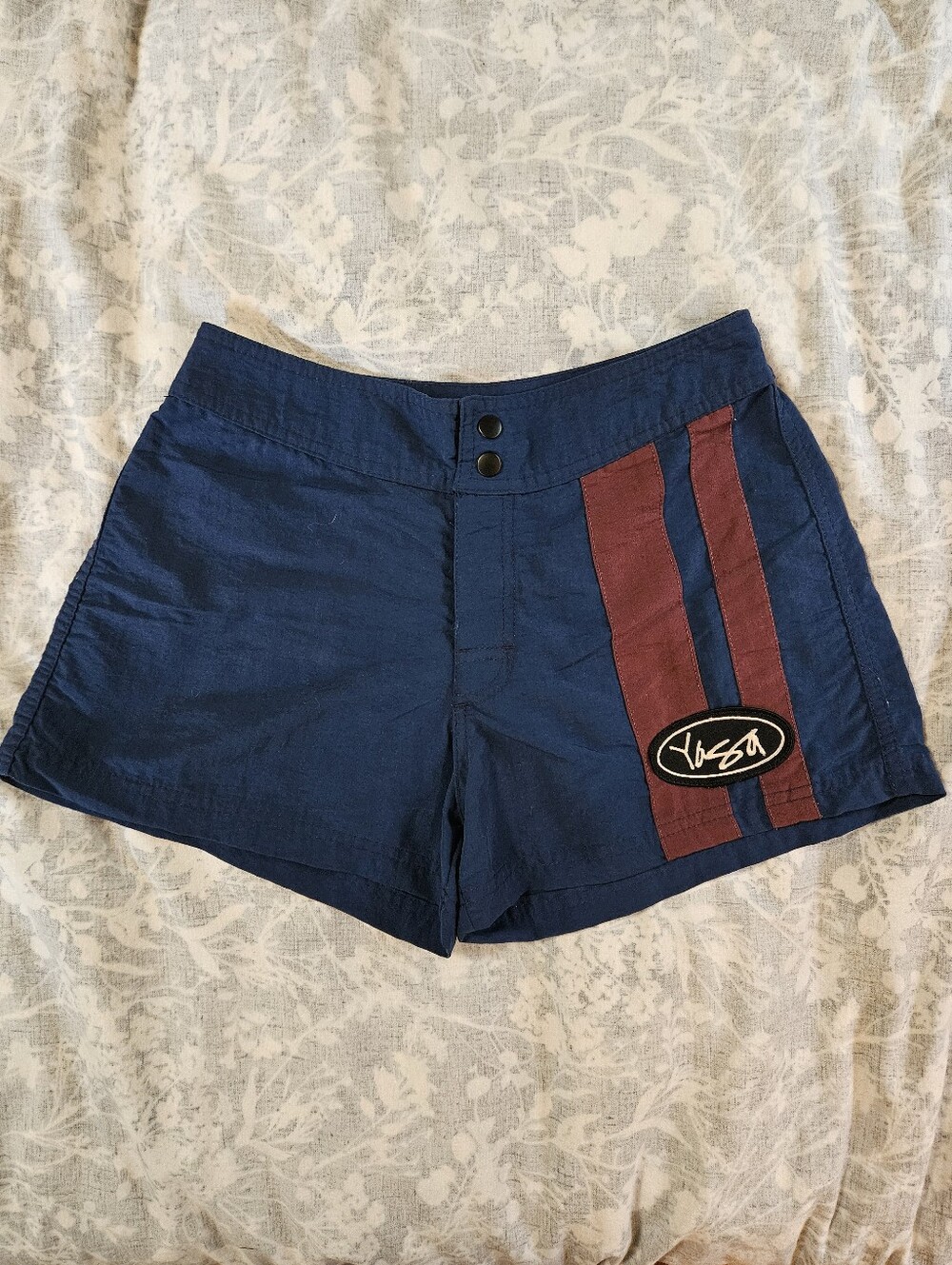 Vintage 90s Y2k Womens Mini Booty Board Shorts